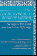 The Fischer-Dieskau Book of Lieder: