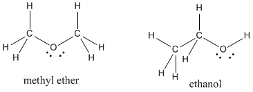 c2h6o lewis structure isomers