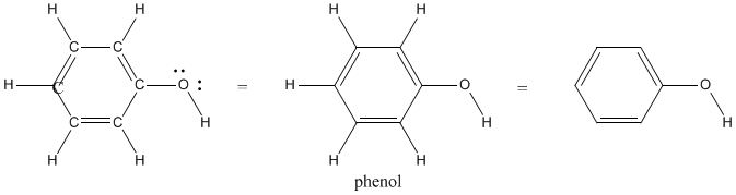 phenol lewis structure