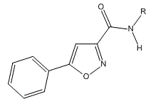 arylisozazolecarboxyamide